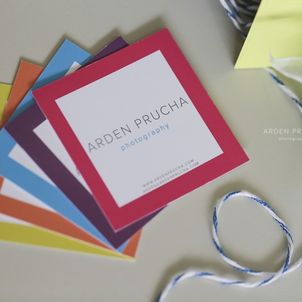 Arden Prucha Photography Packaging